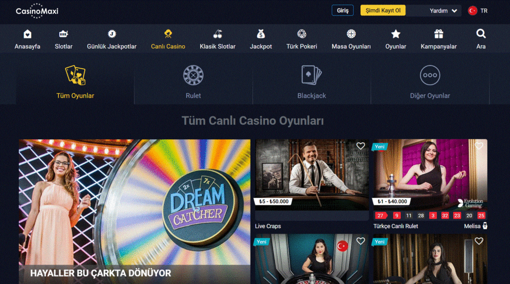Canli Casino Oyunlari Oyna